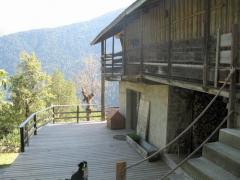 Ferme Sapin - The terrace and entrance