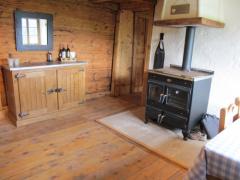 Chalet Alpage Le Fouyet - The range in the kitchen