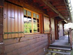 Chalet Frevuard - The entrance at first floor level