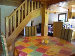 Chalet Frevuard - The open plan living space