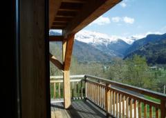 Chalet Genepi - View from the balcony