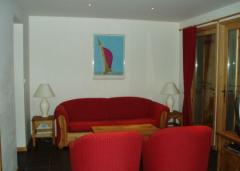 Chalet Genepi - The sitting area (in the apartment)