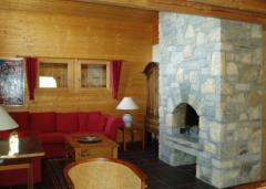 Chalet Genepi - Stone fireplace