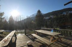 Chalet Le Gerdil - The terrace