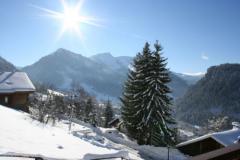 Appt. Le Grand Roc, #2 - Views in the wintertime