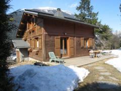 Chalet La Griaz - The terrace and garden area