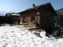 Chalet La Griaz - The rear of the property