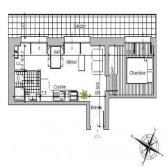 Appt. Le Grizzli, 1 - 