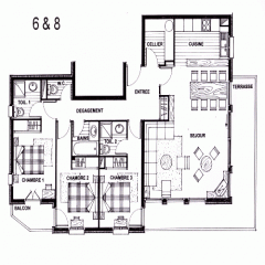 Appt. Le Hameau des Fés #6 - 