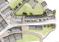 Apartment 2, Haute Tour - Artist impression - from above