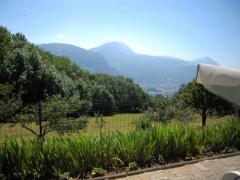 Chalet Haven - Views across the valley from the terrace