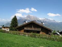 Demi Chalet ISBA 1 - The chalet and view beyond