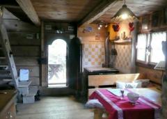 Chalet Etry - Living area in the main chalet