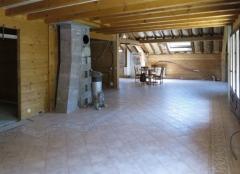 Ferme Le Jour Bleu - Main apartment living room
