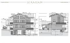 Chalet Kailash, B01 - South west face