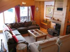 Chalet Kiana - The living room