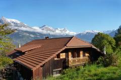 Ferme La Barmaz - Ferme La Barmaz and the view