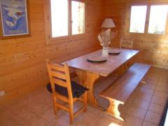 Chalet La Falaise - The dining area