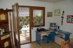 Commercial Premises Morillon - Door from living area to terrace