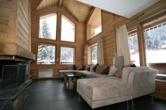 Chalet La Lune - The living room