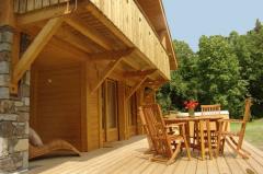 Chalet La Lune - The terrace