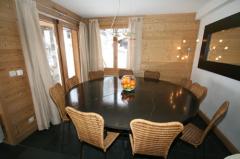 Chalet La Lune - The dining room