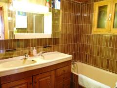 Chalet Lanchettes - The first floor bathroom