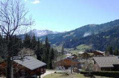 Chalet Lanchettes - The view towards Les Gets village