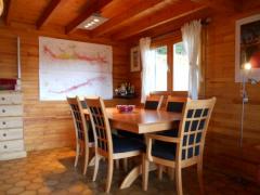 Chalet Lanchettes - The dining area