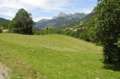 Land Praz Sur Arly - Views towards Mont Charvin