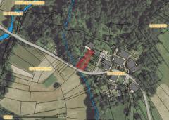 Land near La Baume - The land plan