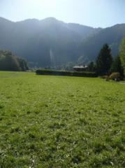 Land Vallons - The plot and moutain views beyond