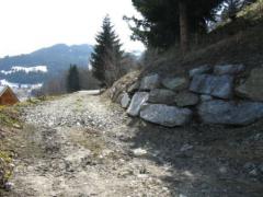 Land Vernay - Access road