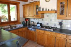 Chalet La Perriere - The kitchen