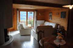 Chalet La Verne - Living area