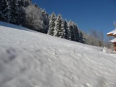 Chalet Laydevant - The view from the back of the chalet