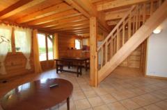 Chalet Le Lac - Main living area