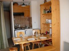 Appt. Le Lays - The kitchen and dining area