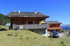 Demi Chalet Le Nant 2 - The west face of the chalet