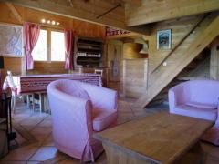 Demi Chalet Le Nant 2 - The living space
