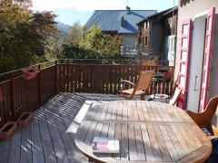 Chalet le Roc - The terrace