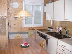 Chalet le Roc - Kitchen in independent apartment