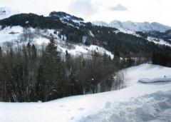 Terrain Les Faux - The view in winter