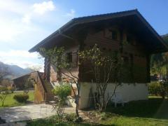Chalet Les Marmottes - The rear of the chalet