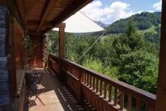 Chalet Les Molliats - The balcony (1)