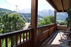 Chalet Les Molliats - The balcony (2)