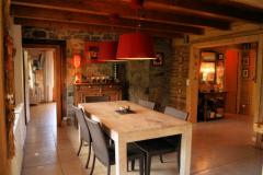 Chalet Les Molliats - The dining area