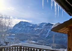 The Lookout Chalet - The amazing view