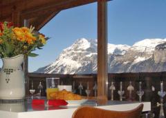 The Lookout Chalet - The view from the dining room table