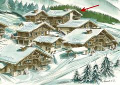 Chalet La Lyre - Chalet La Lyre and surrounding chalets